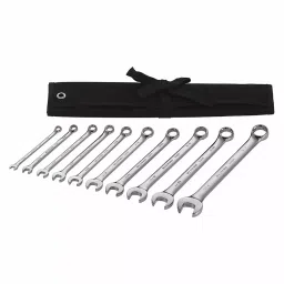 Westward Combination Wrench Set Steel Full Polish Offset, 54DF91-image-43