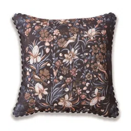 ONSETHOMES Brown & White Embellished Square Cushion Covers-picture-28