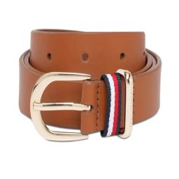 TOMMY HILFIGER Belt for Women, Large, Luciena, Tan-picture-39