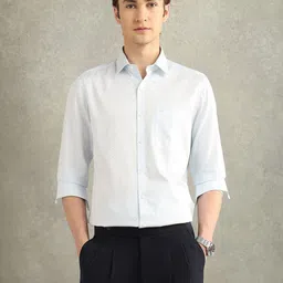 Arrow Men Textured Cotton Formal Shirt-picture-21