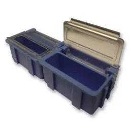 LICEFA Box, Smd, 16X12X15Mm, B=Blue, L=Transp, SMD-BOX N1-2-3-8-1-14