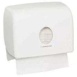 Kimberly-Clark Aquarius Multi Fold Paper Towel Dispenser - 1 X White Paper Towel Dispenser-8