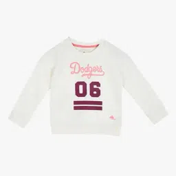 Cherry Crumble By Nitt Hyman Kids Off White Printed Sweatshirt-image-30