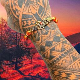 Dynamic Retail Global Men Gold-Plated Stainless Steel Link Bracelet-picture-55