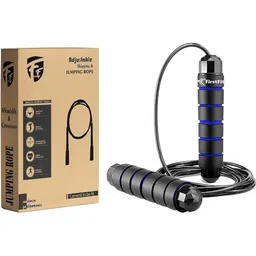 FirstFit Blue Adjustable Skipping Rope-53