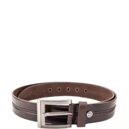Kara Brown Textured Leather Waist Belt-image-38