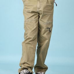 V-Mart Boys Cotton Regular Fit Cargos Trousers-image-18