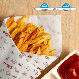 Solo 28x20 cm Size White Food Wrapping Paper, FW P01 image 4