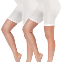 Diving Deep Women Pack of 2 Cotton High Rise Boy Shorts Briefs-18