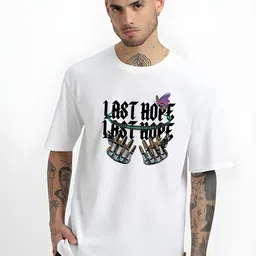 Streetsutra Men Graphic Printed Round Neck Cotton Oversized T-shirt-picture-40