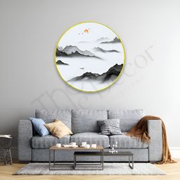 The Castle Decor White & Black Nature Sparkle Wooden Wall Art-image-53