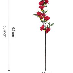 Royaloak Red 1 Pieces Azaleas Artificial Flower image 4
