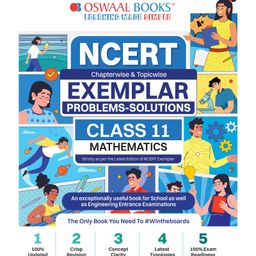 Oswaal  NCERT Exemplar Problems - Solutions Class 11 For 2024 Exam - Mathematics Book-15