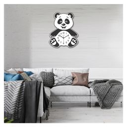 Olive Tree Wooden Designer Kids Wall Clock for Home | Wooden Wall Clock for Living Room | Designer Wooden Stylish Clocks for Home walls - Multi color-27