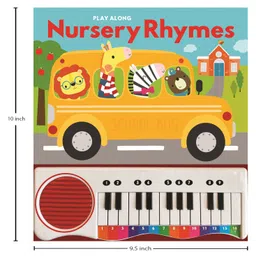 parragon Piano Book - Nursery Rhymes | Interactive Musical Book for Kids | Learn & Play Nursery Songs| Sing Along| Early Musical & Motor Skills| Interactive Piano Keys| Hands-On Learning - English-picture-9