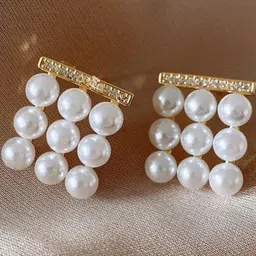 DressBerry Gold Alloy Earrings-image-51