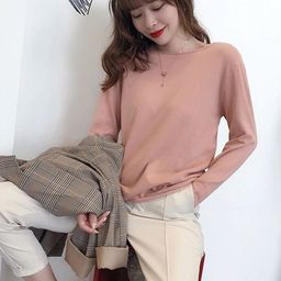 StyleCast Women Round Neck Pullover Sweater-picture-1