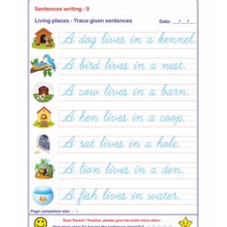 alphabet education Learning Cursive Handwriting Part 3 of 3 Workbook - English image 5