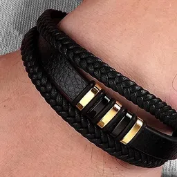 PIXFLIK Unisex Leather Bracelet-57