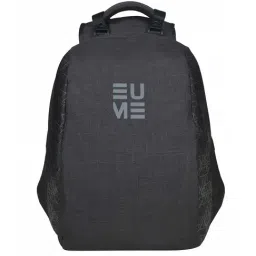 EUME 26 Ltrs Grey & Black Medium Laptop Backpack-picture-15