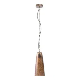 Kapoor E Illuminations Tigris Patterned Golden Pendant Light - Set of 1-image-98