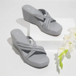 Inc.5 Women's Grey Casual Wedges-image-53