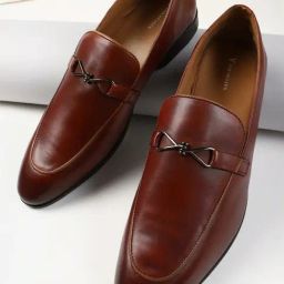 Van Heusen Men's Brown Formal Loafers-picture-7