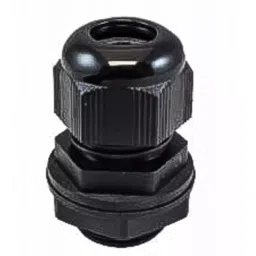 Alpha Wire Cable Gland PG13.5 Thread PA 6 Material Black 12 mm Dia, PPC13 BK080 (Pack of 10)-picture-45