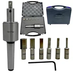 MachEl MT3 Shank Rotary Broach Set with 7 HSS Hex Punches, M12 x 1.75 mm Drawbar Thread-picture-27