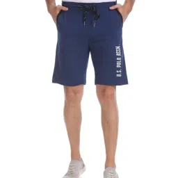 U.S. Polo Assn. Dark Blue Regular Fit Shorts-22