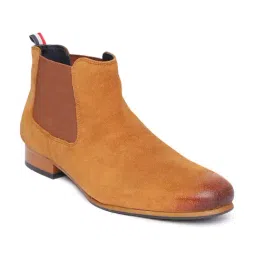 Gabicci Men's Tan Chelsea Boots-picture-10