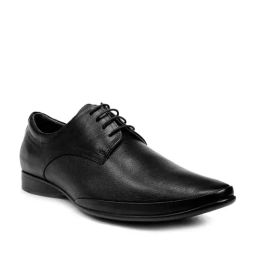 One8 Select By Virat Kohli Achiever Black Derby Shoes-image-77