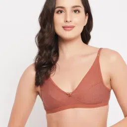 Clovia Rust Non Padded Bra-picture-26