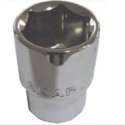 Akar 32mm CRV Hexagonal Square Drive Socket 12.7 mm(1/2Inch) No.264-44