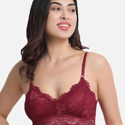 Spiaty Women Maroon Bra-image-90
