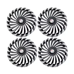 Auto Pearl 35.56 cm (14 Inch) Set of 4 Pcs Press Type Hubcap Wheel Cover Replacements for Qualis-image-75