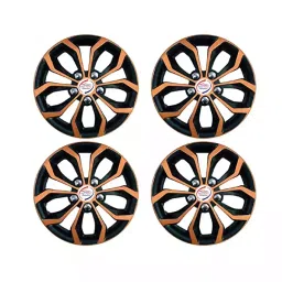 Auto Pearl Car Black Copper Wheel Cover Caps 35.56 cm (14 Inch) Press Type Fitting for Swift Dzire 2017-image-37