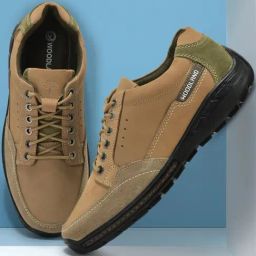 Woodland Men's Khaki Sneakers-picture-32