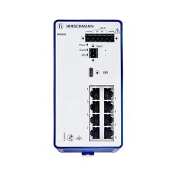 HIRSCHMANN ETHERNET SWITCH, RJ45 X 8, DIN RAIL, BRS40-8TX-EEC-11