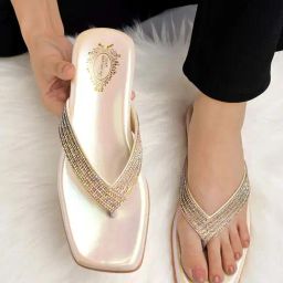 Shoetopia Kids Golden Thong Sandals-image-67