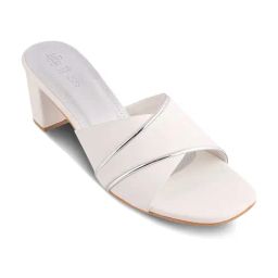 Tresmode Women's White Casual Sandals-image-9