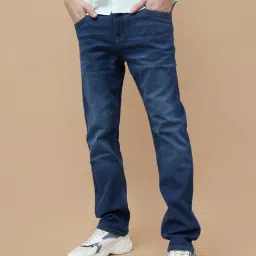 Fame Forever By Lifestyle Mid Blue Regular Fit Jeans-picture-25