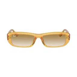 Ray-Ban Brown Rectangular Gradient Unisex Sunglasses image 2