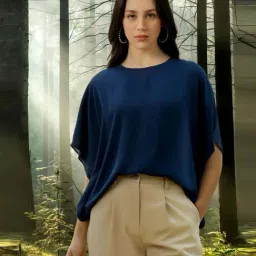 Van Heusen Navy Regular Fit Top-picture-38