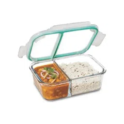 SignoraWare Clear Glass Slim Small Lunch Box (600 ml)-picture-47