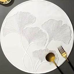 Dakshya Industries 2-Pcs Printed Round Table Placemats-image-55
