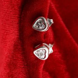 Arte Jewels 925 Sterling Silver Heart Stone Studs Earring For Women & Girls-image-76
