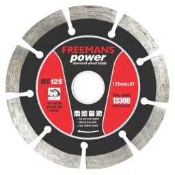 Freemans Power Diamond Wheel Blade MC125 (Pack of 5)-39