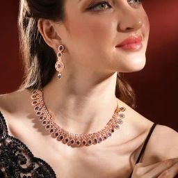 Priyaasi Classic Rose Gold Brass Sets-38