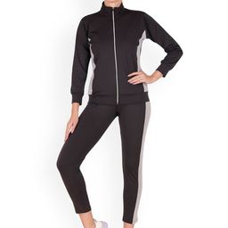 BENZOS Women Colour-Blocked Mid-Rise Tracksuits-image-67
